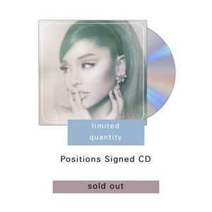 SIGNED POSITIONS CD ARIANA GRANDE